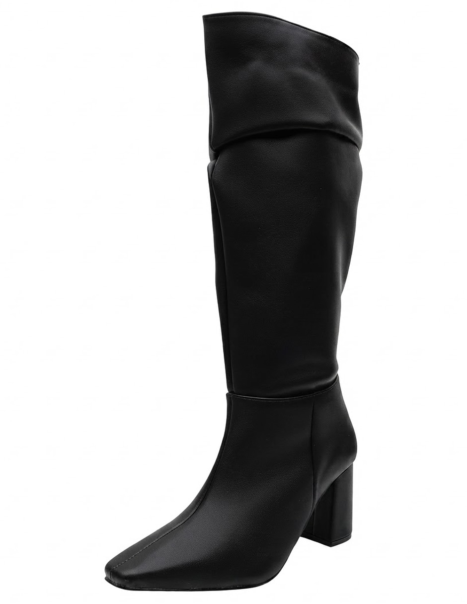 Bota Abajo de la rodilla de Gamuza para mujer 6