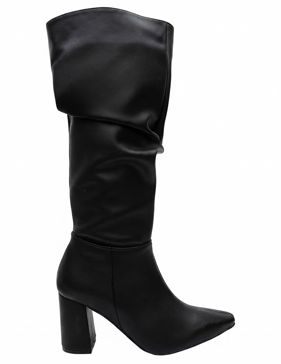 Bota Abajo de la rodilla de Gamuza para mujer 4