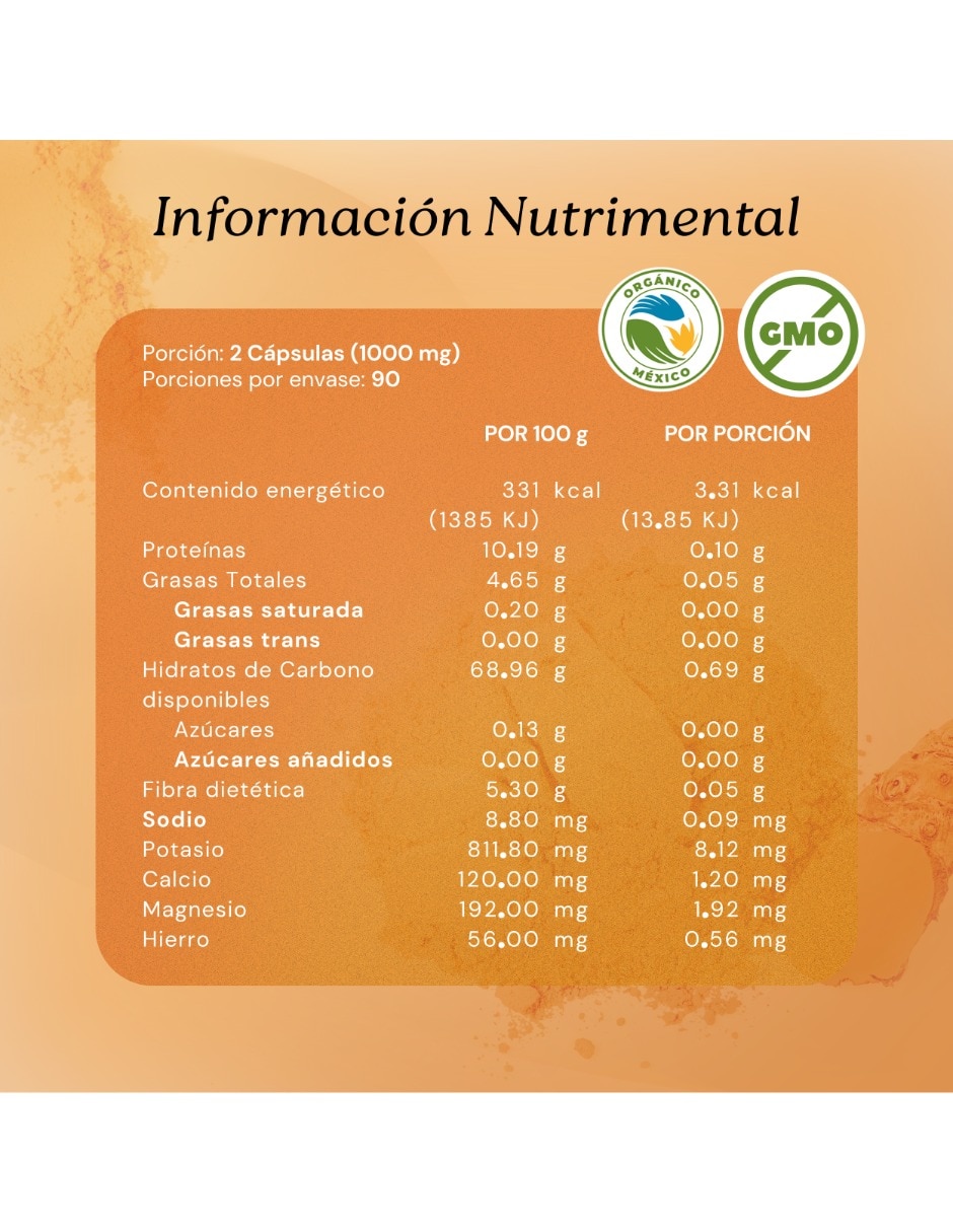 Curcuma + Pimienta negra con curcumina y pimienta de 180 cápsulas 6