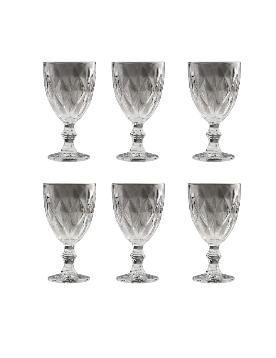 Copa/set de copas para universal de vidrio 6 piezas Copa/set de copas para universal de vidrio 6 piezas