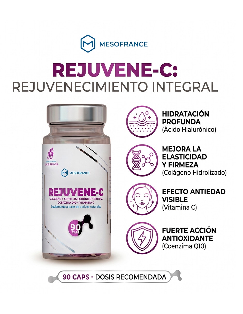 Colágeno hidrolizado con péptidos de colágeno de 90 cápsulas