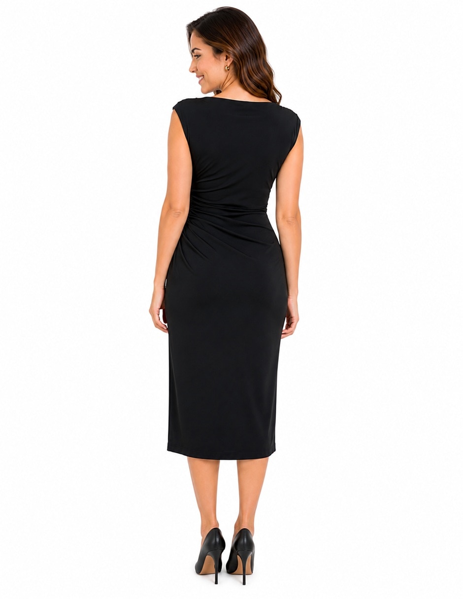 Vestido midi formal para mujer