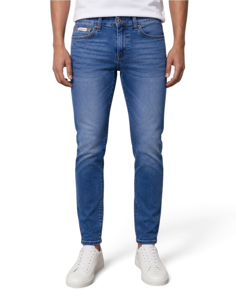 Pantalón casual técnico slim para hombre Pantalón casual técnico slim para hombre