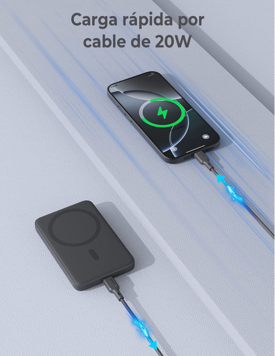 Batería portátil aukey 5000 mah