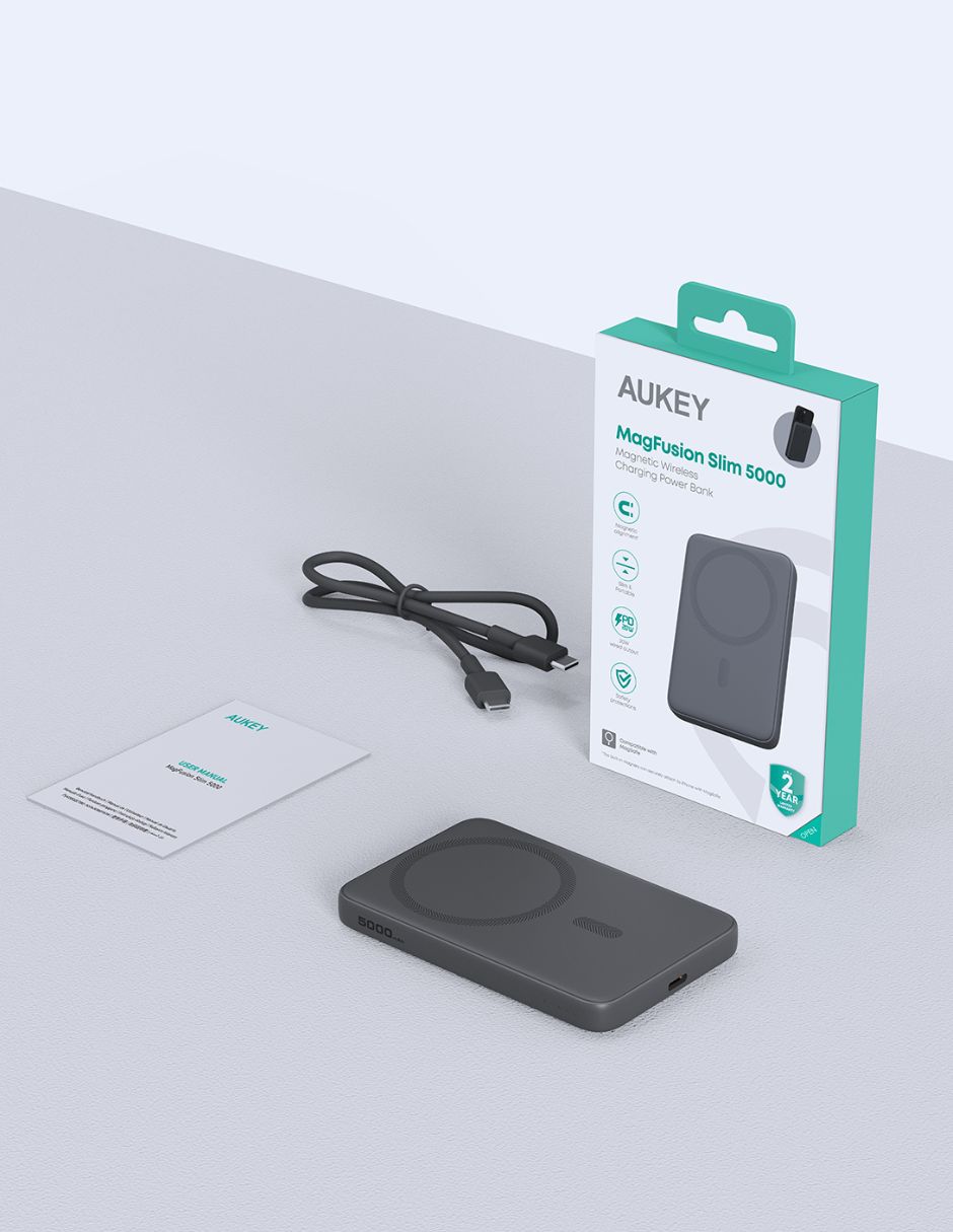 Batería portátil aukey 5000 mah