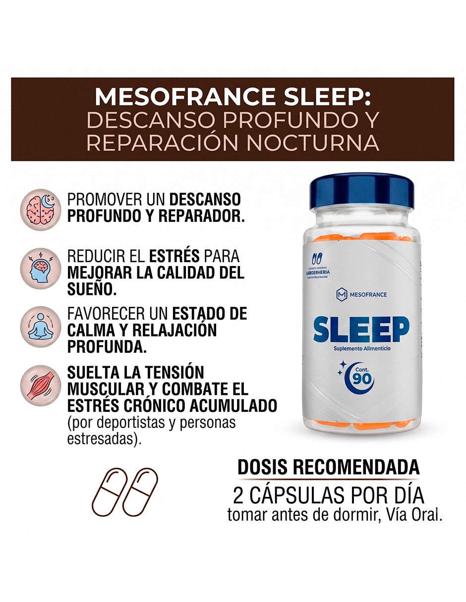 Sleep con gaba de 90 cápsulas