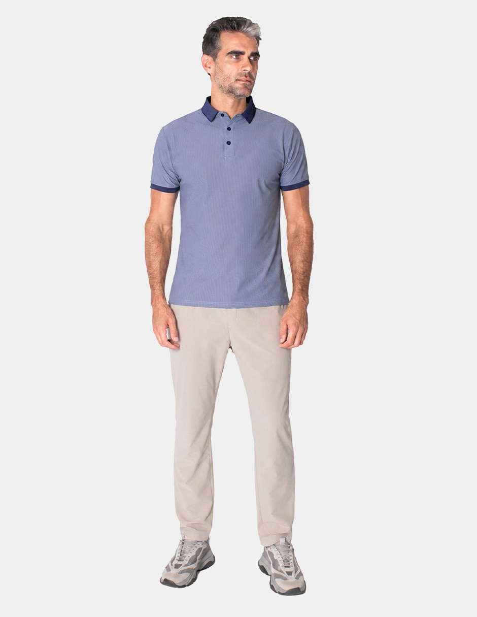 Playera cuello polo para hombre 3