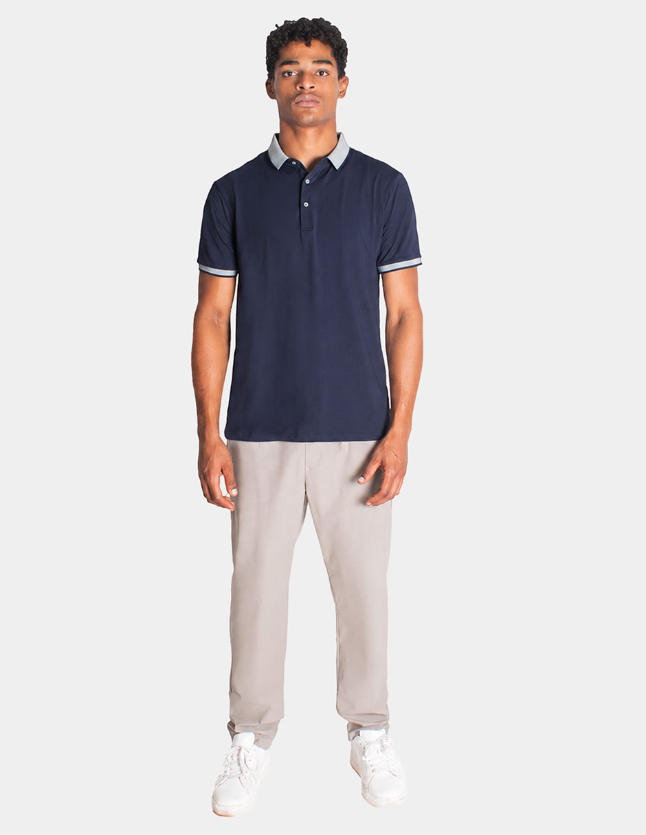 Playera cuello polo para hombre 4