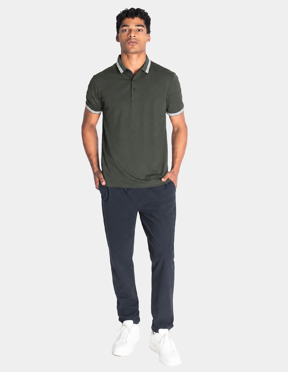 Playera cuello polo para hombre 4