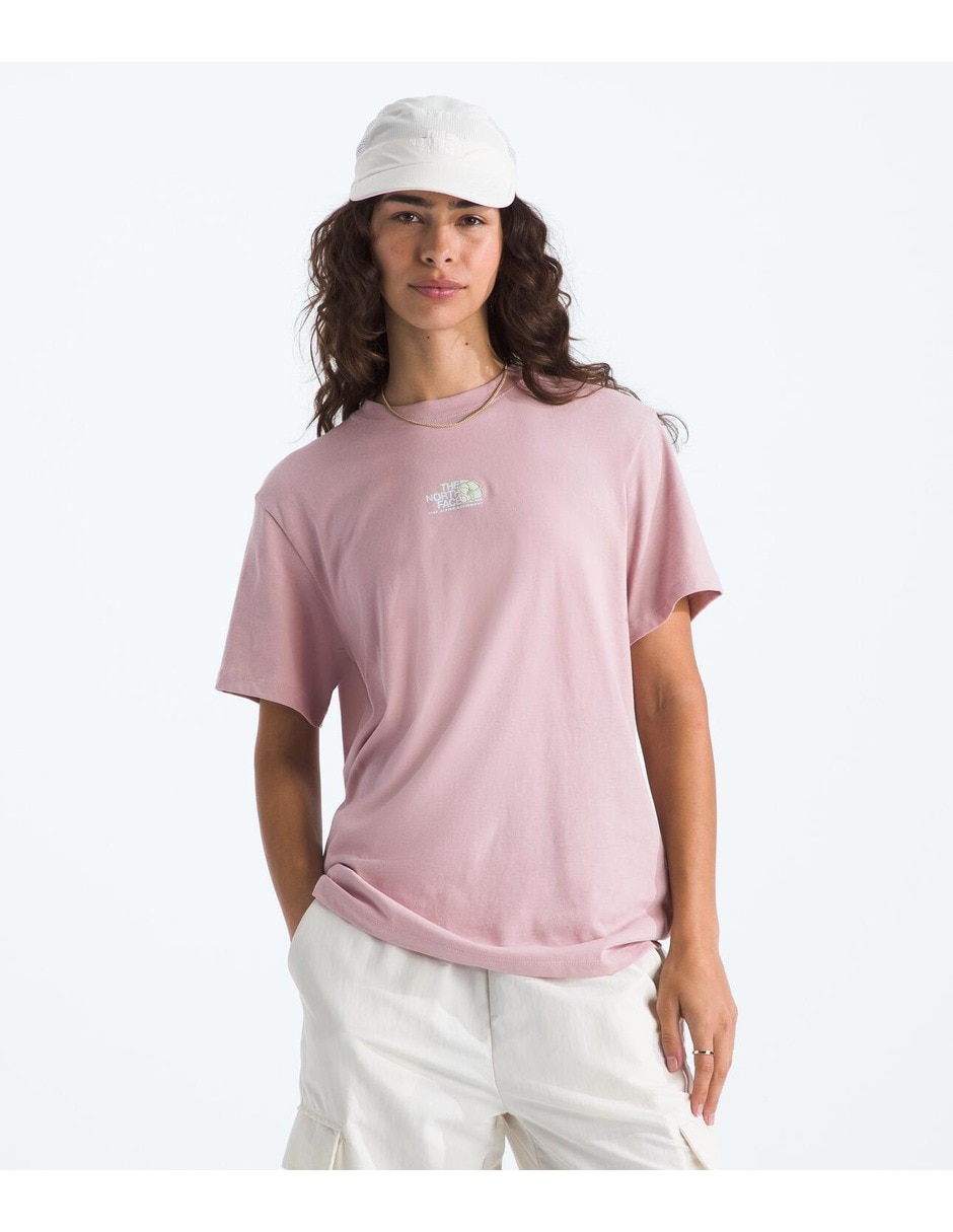 Playera manga corta Floral Alpine cuello redondo mujer Playera manga corta Floral Alpine cuello redondo mujer