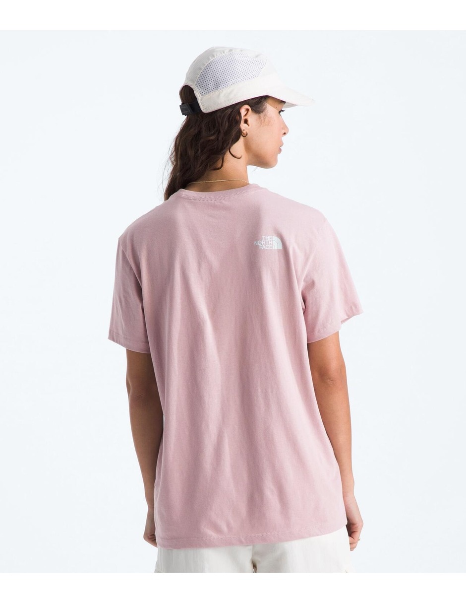 Playera manga corta Floral Alpine cuello redondo mujer 2