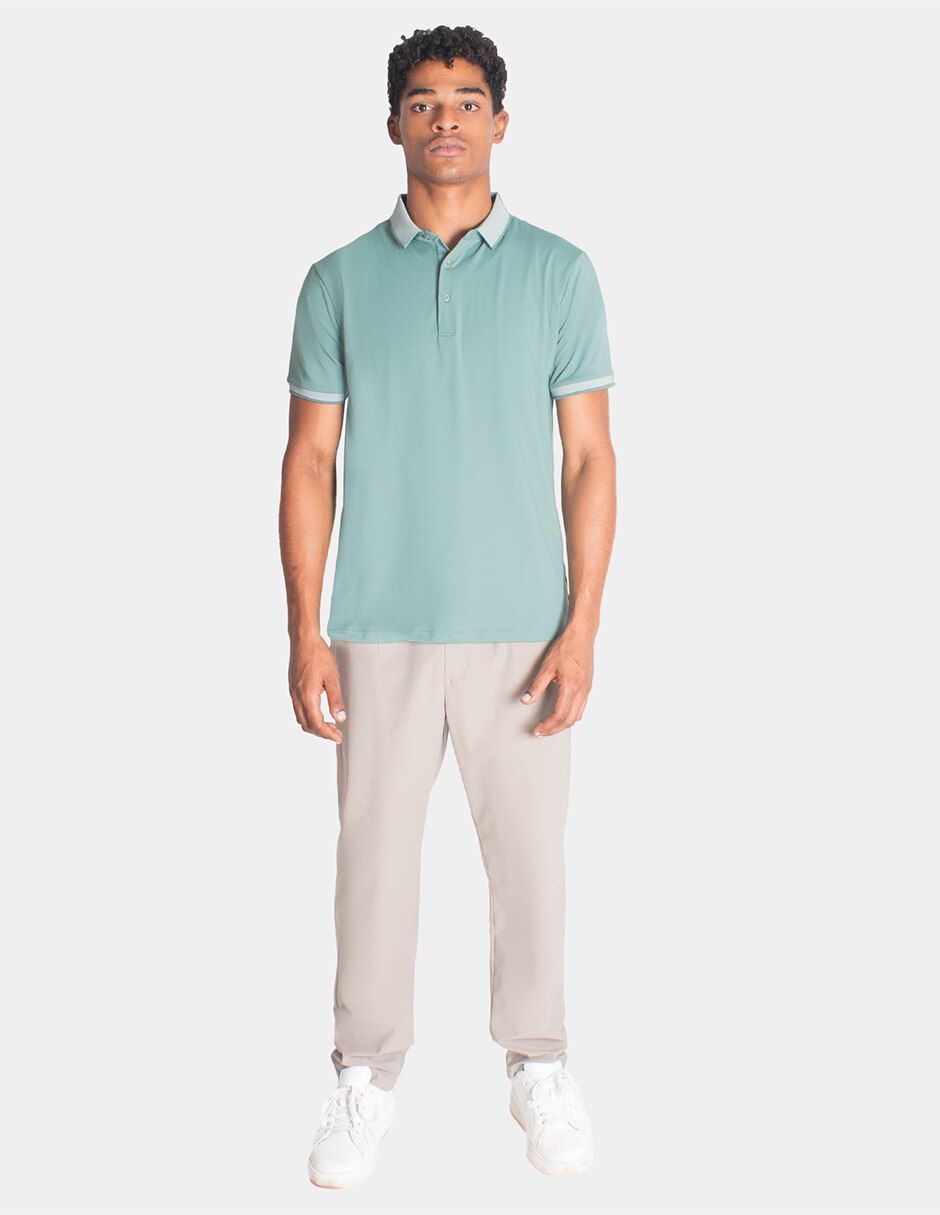 Playera cuello polo para hombre 3