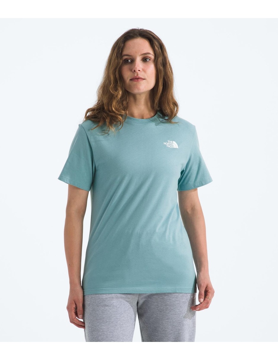 Playera manga corta cuello redondo mujer 2