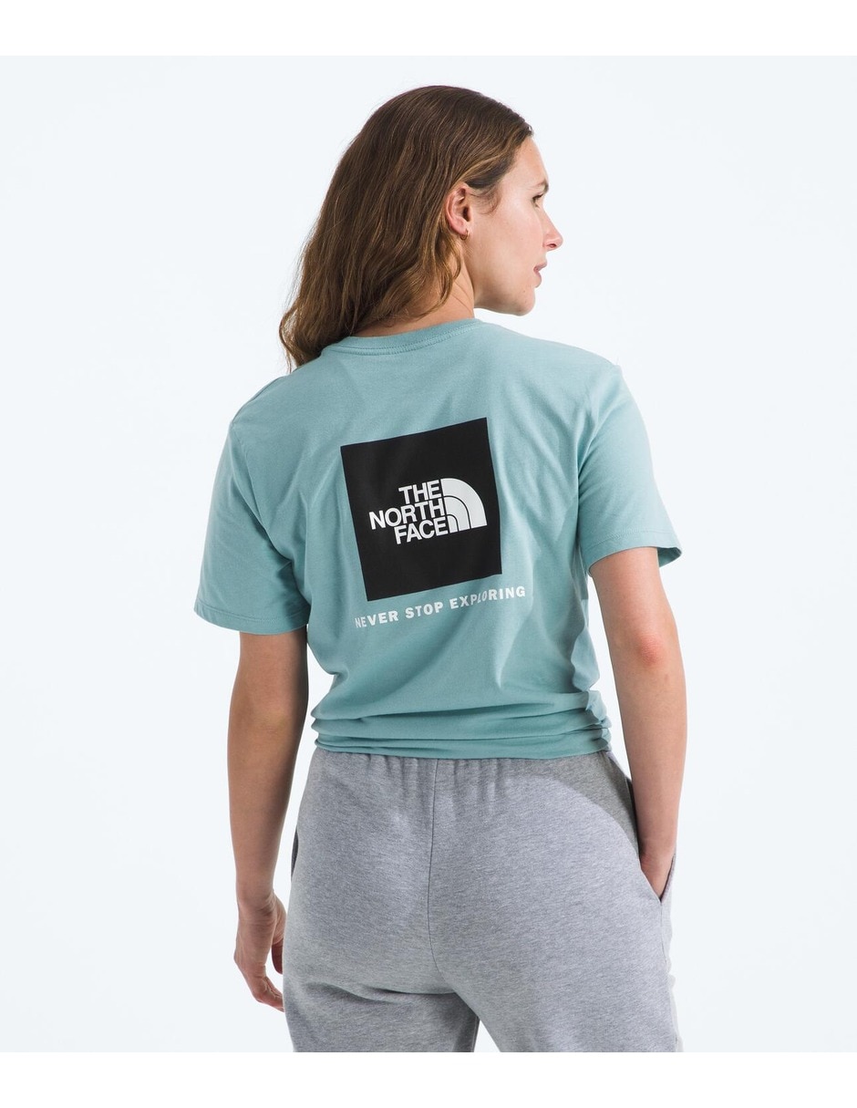 Playera manga corta cuello redondo mujer