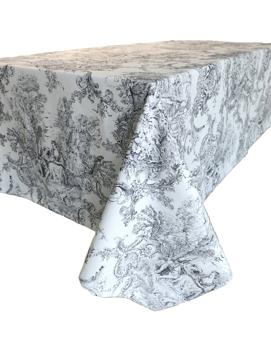 Mantel rectangular de algodón