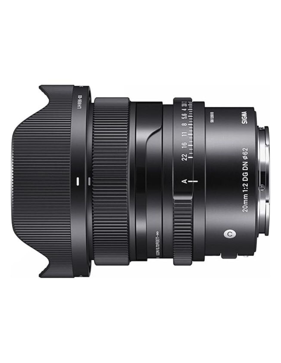 Lente 20 mm f / 2 e-mount