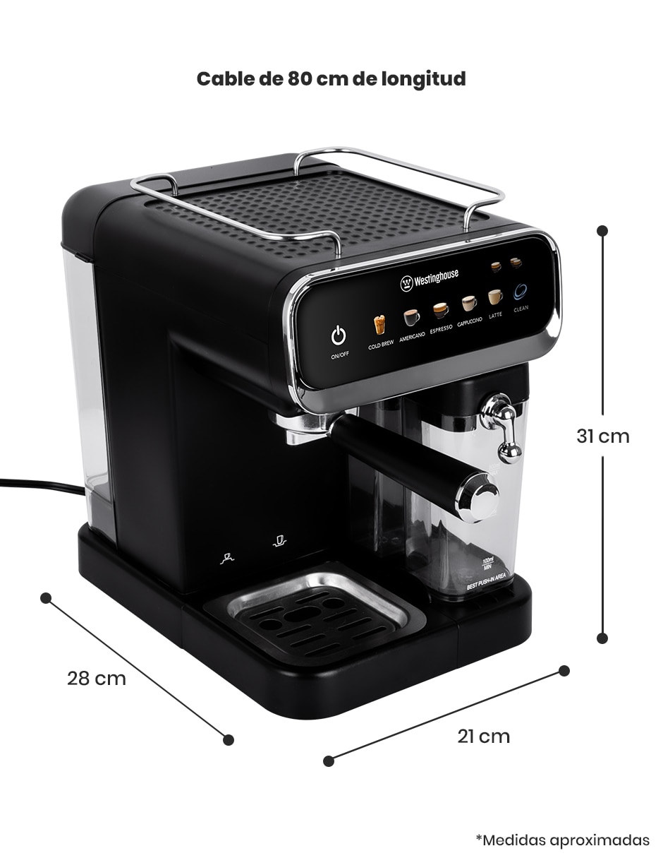 Cafetera espresso wkcmf2056 9