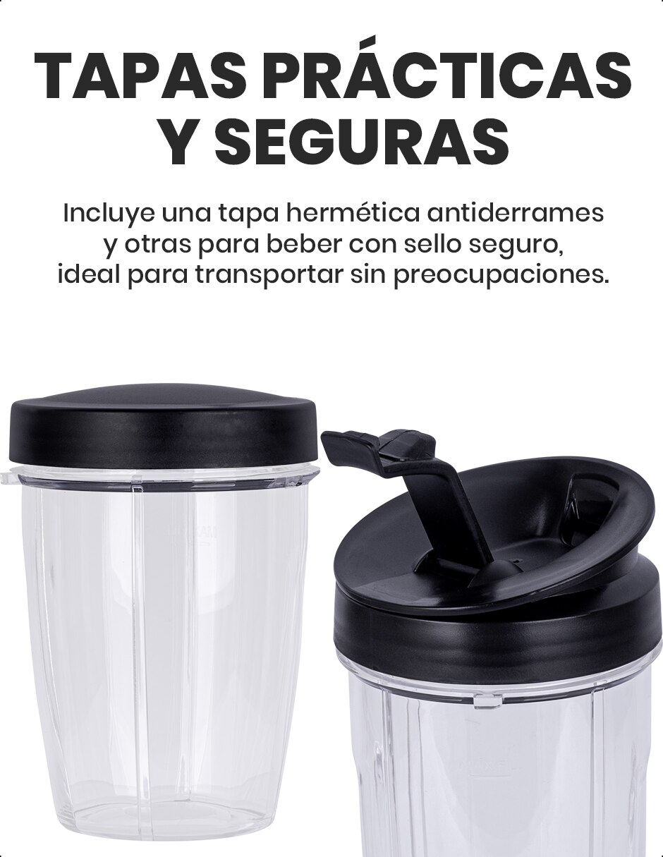 Licuadora personal 3 velocidades 5