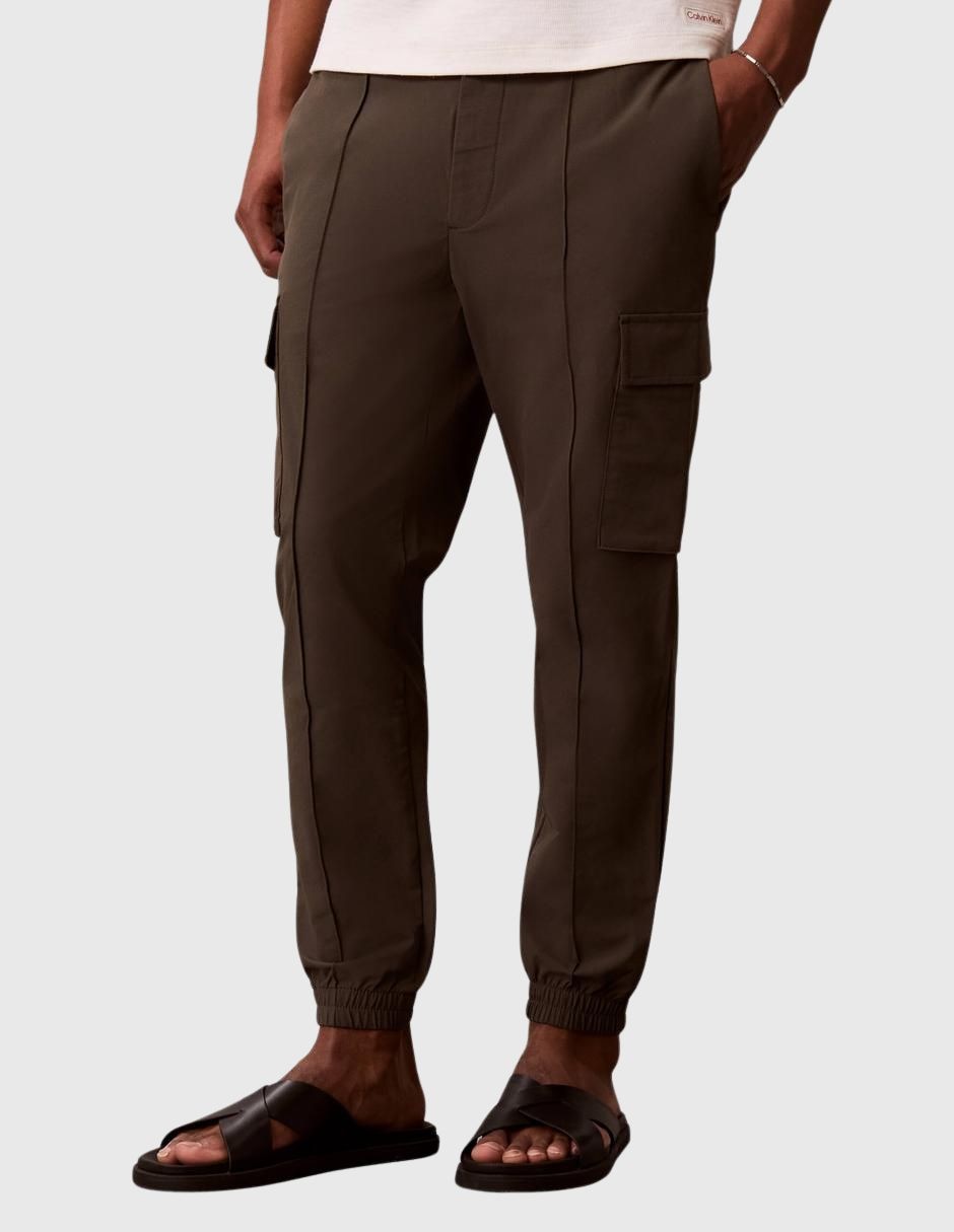 Pantalón cargo cargo slim para hombre