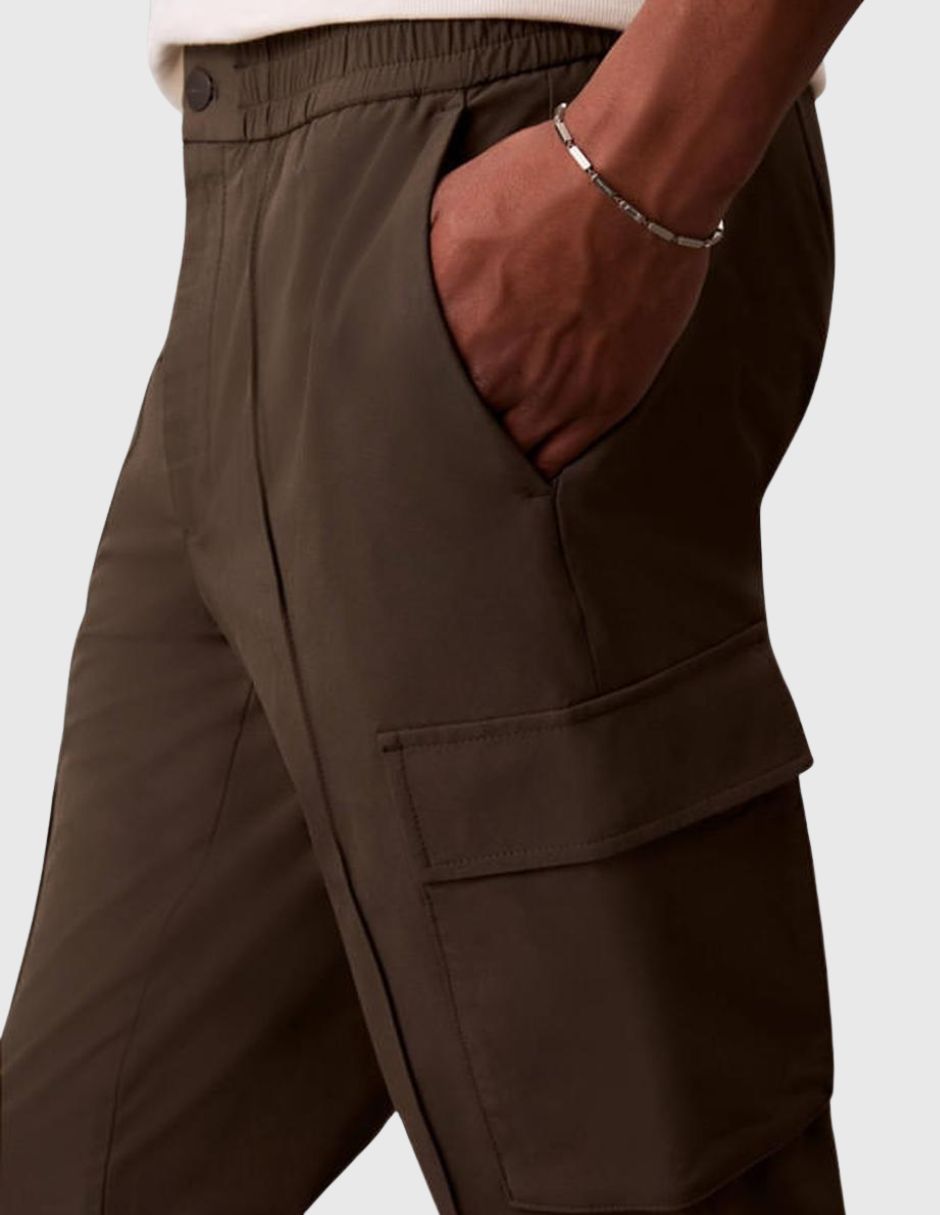 Pantalón cargo cargo slim para hombre 5
