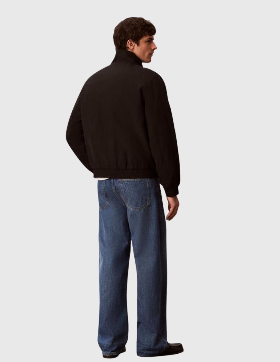 Chamarra harrington con bolsillos para hombre