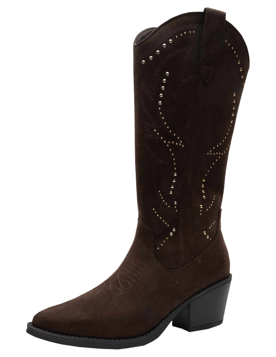 Bota cowboy arriba del tobillo para mujer 6