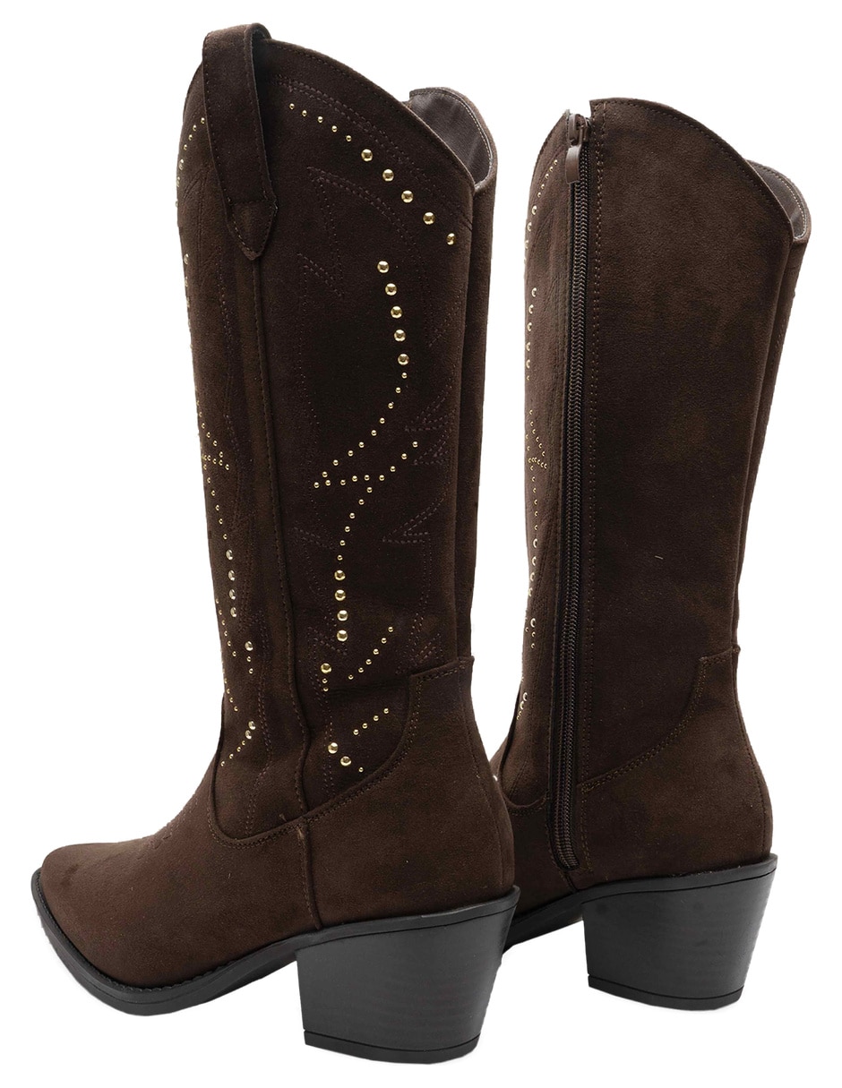 Bota cowboy arriba del tobillo para mujer 5
