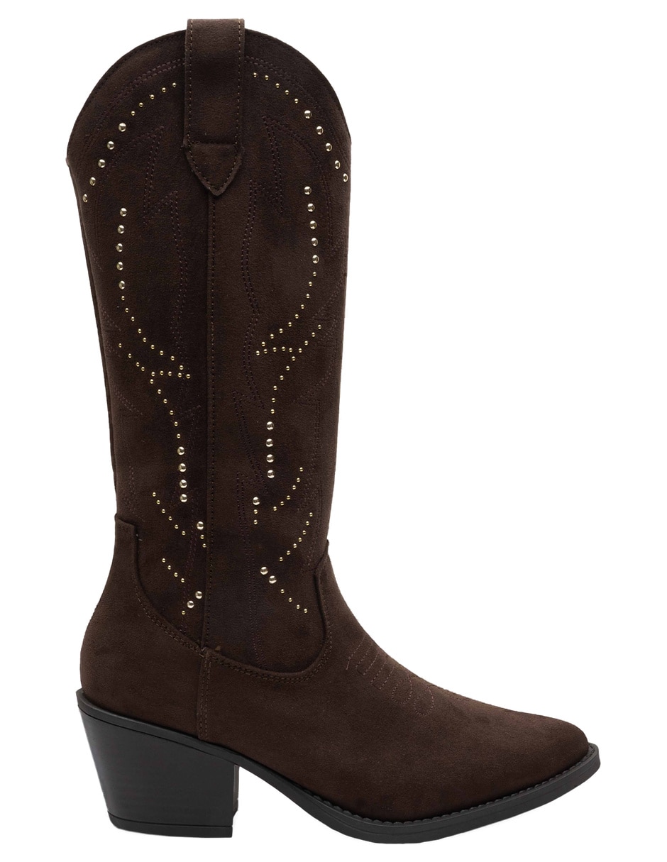 Bota cowboy arriba del tobillo para mujer 4