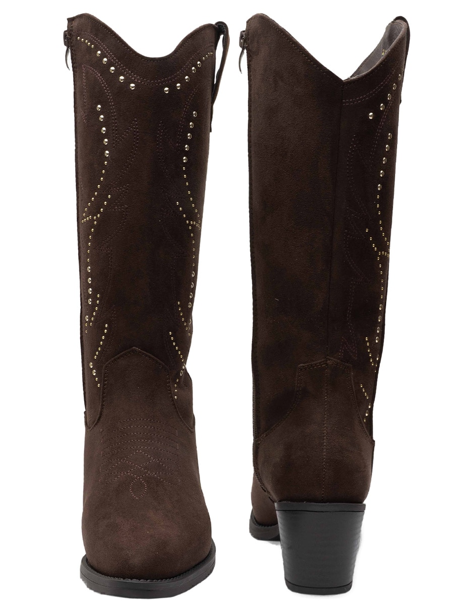 Bota cowboy arriba del tobillo para mujer 2