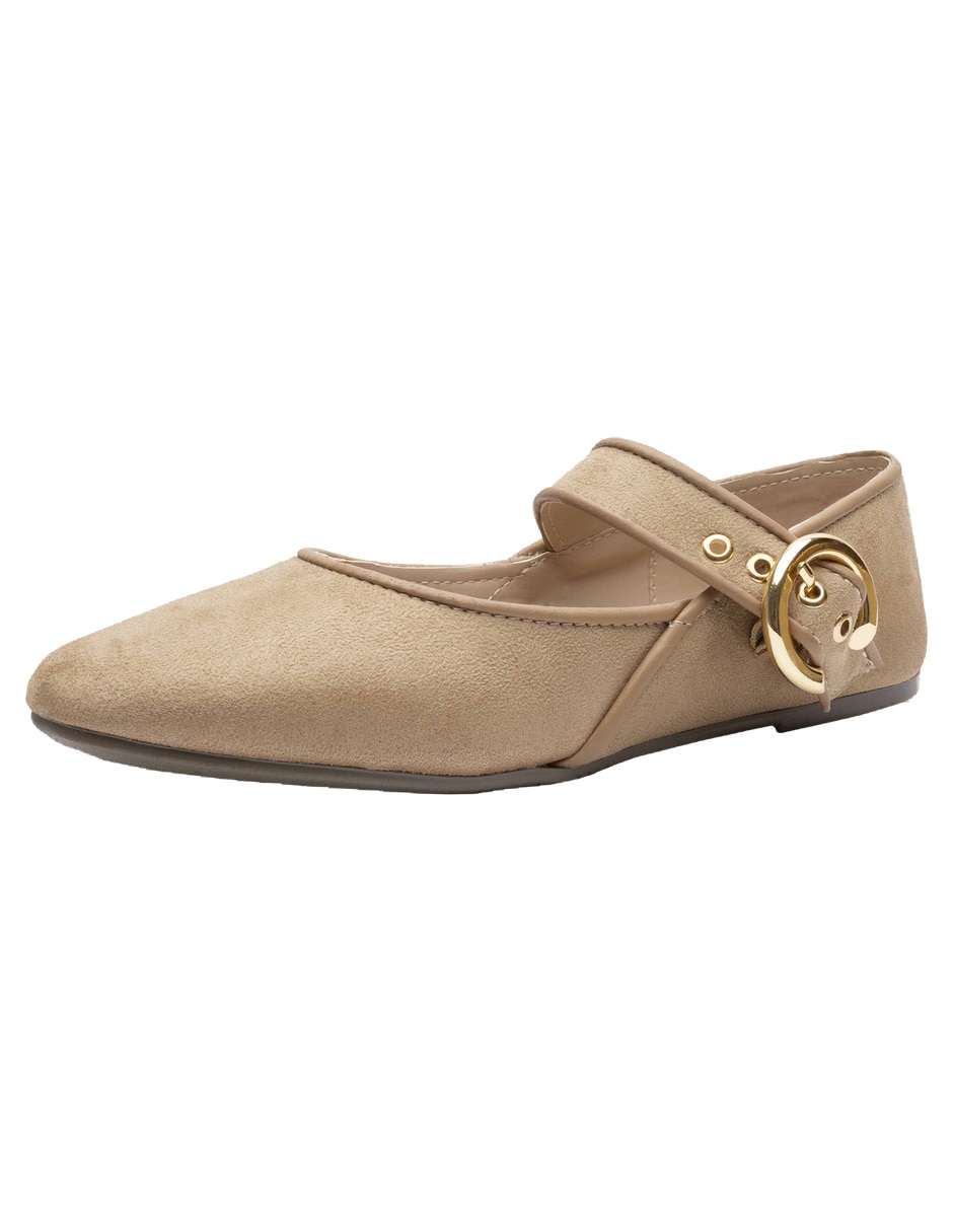 Balerina de gamuza para mujer 6