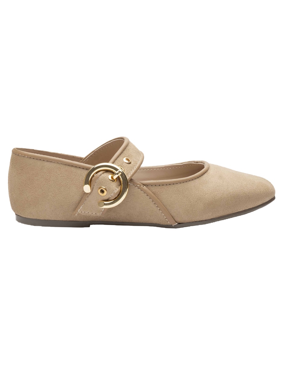 Balerina de gamuza para mujer 4