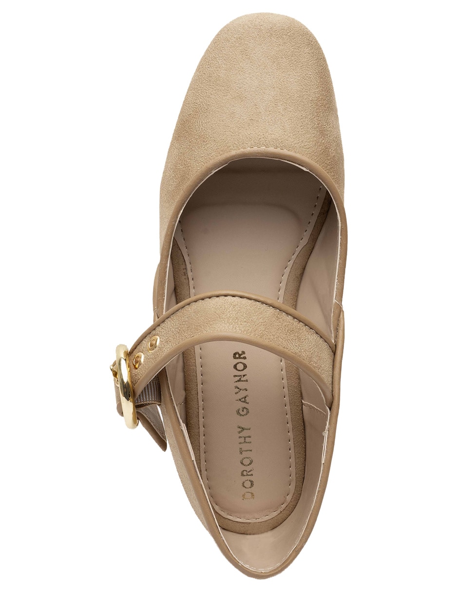 Balerina de gamuza para mujer 2