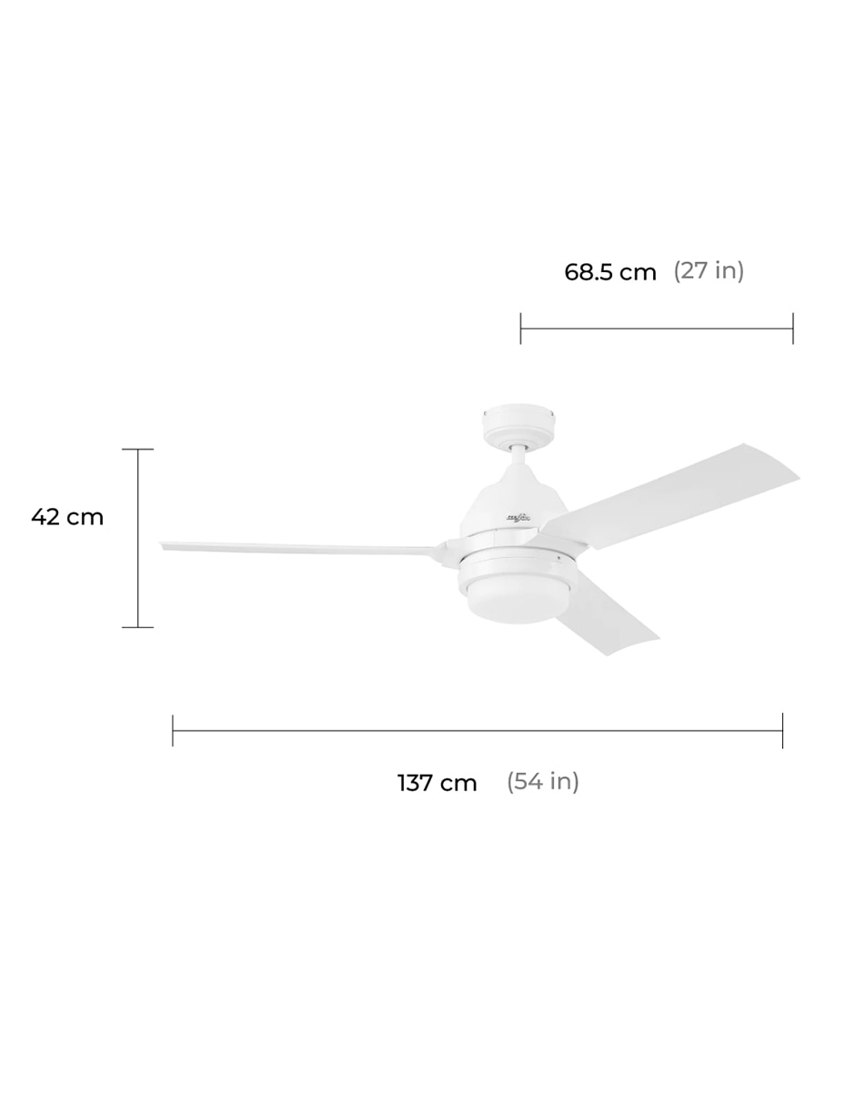 Ventilador de techo con control remoto 7
