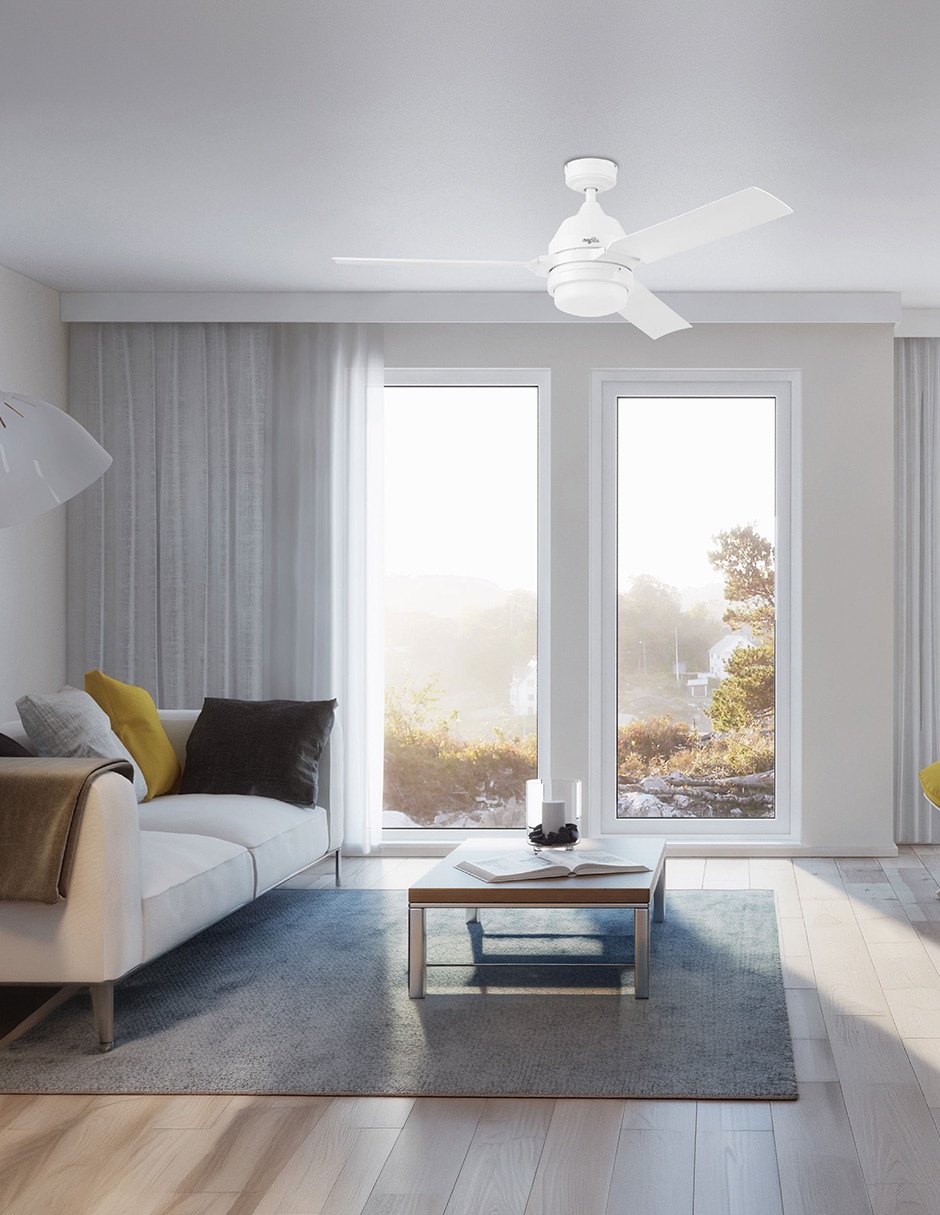 Ventilador de techo con control remoto