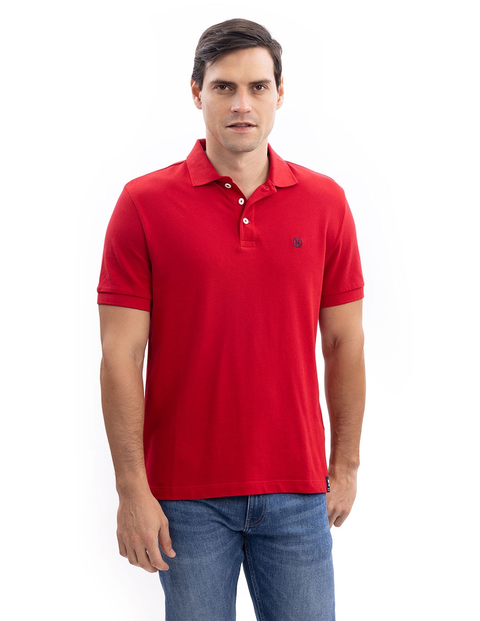 Playera cuello polo para hombre