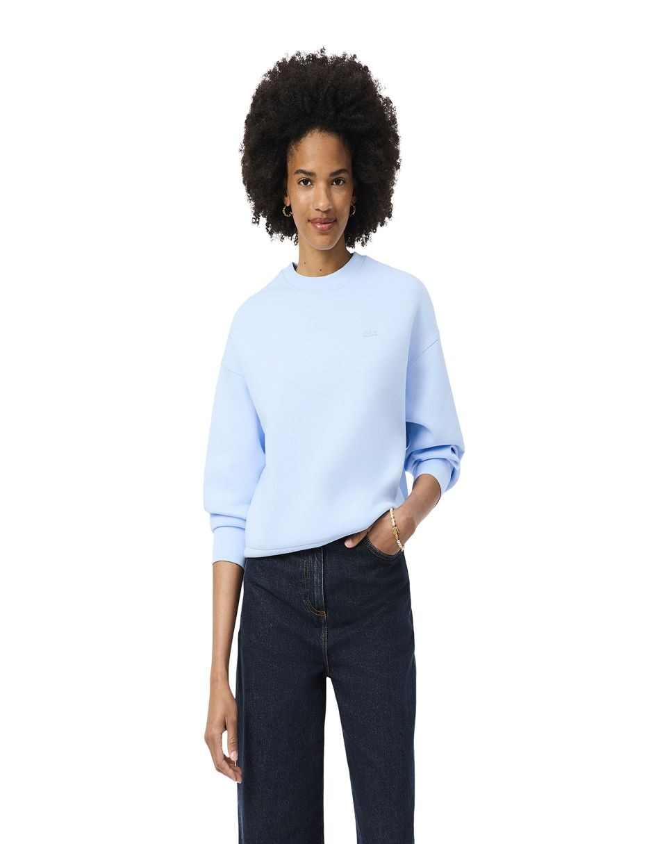 Sudadera con efecto doble prenda para mujer 4