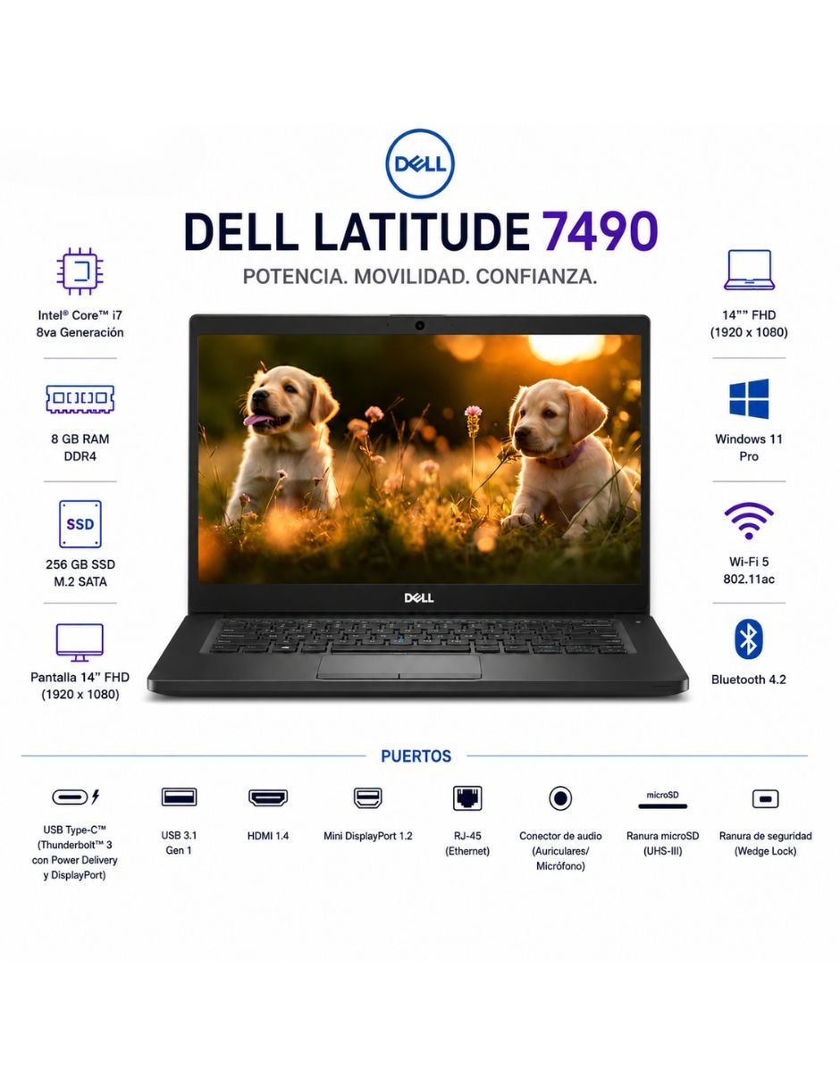 Laptop No 14 pulgadas Full HD Intel Core i7 Integradas 8 GB RAM No aplica 256 GB Laptop No 14 pulgadas Full HD Intel Core i7 Integradas 8 GB RAM No aplica 256 GB