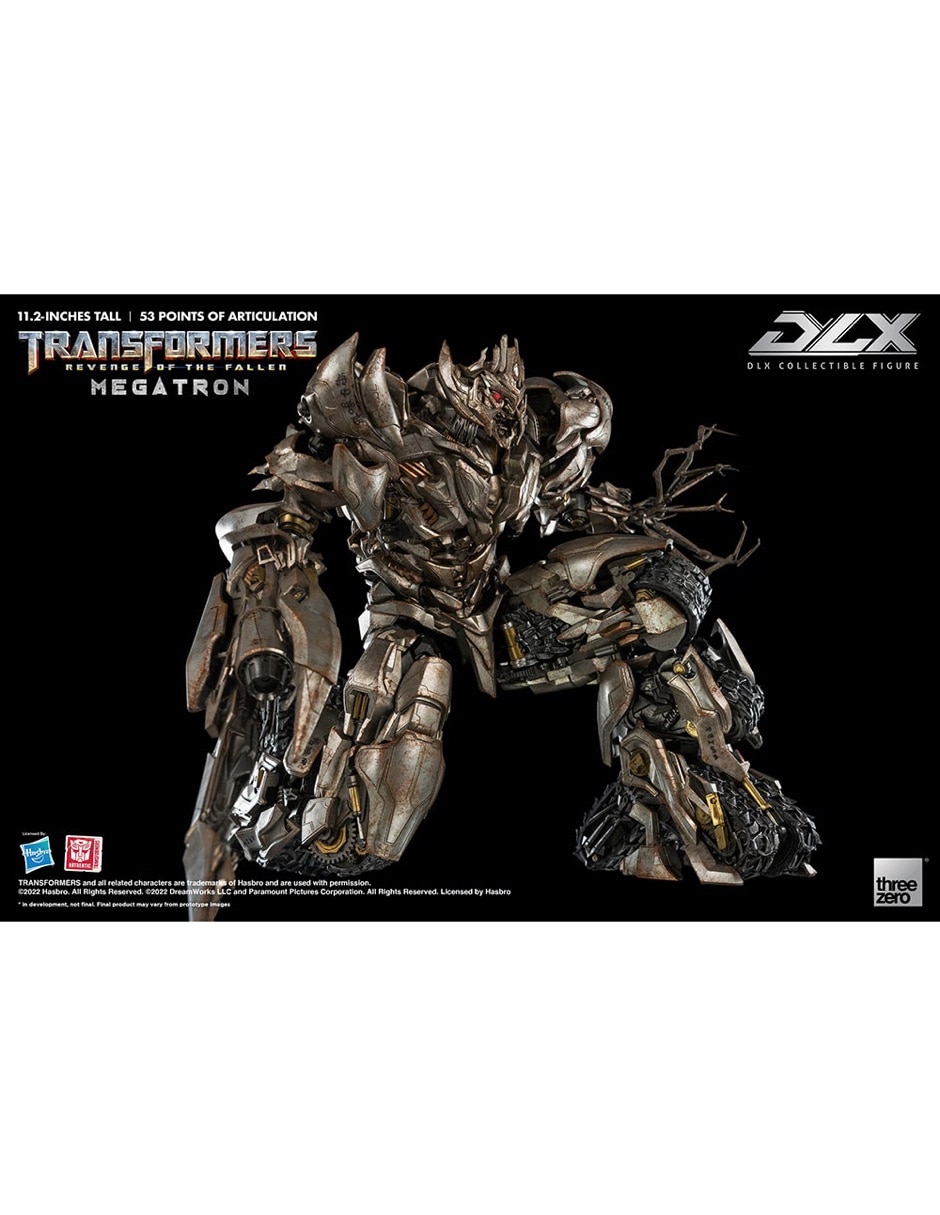 Figura de colección Sí Transformers Megatron Deluxe THREEZERO Con luz 5