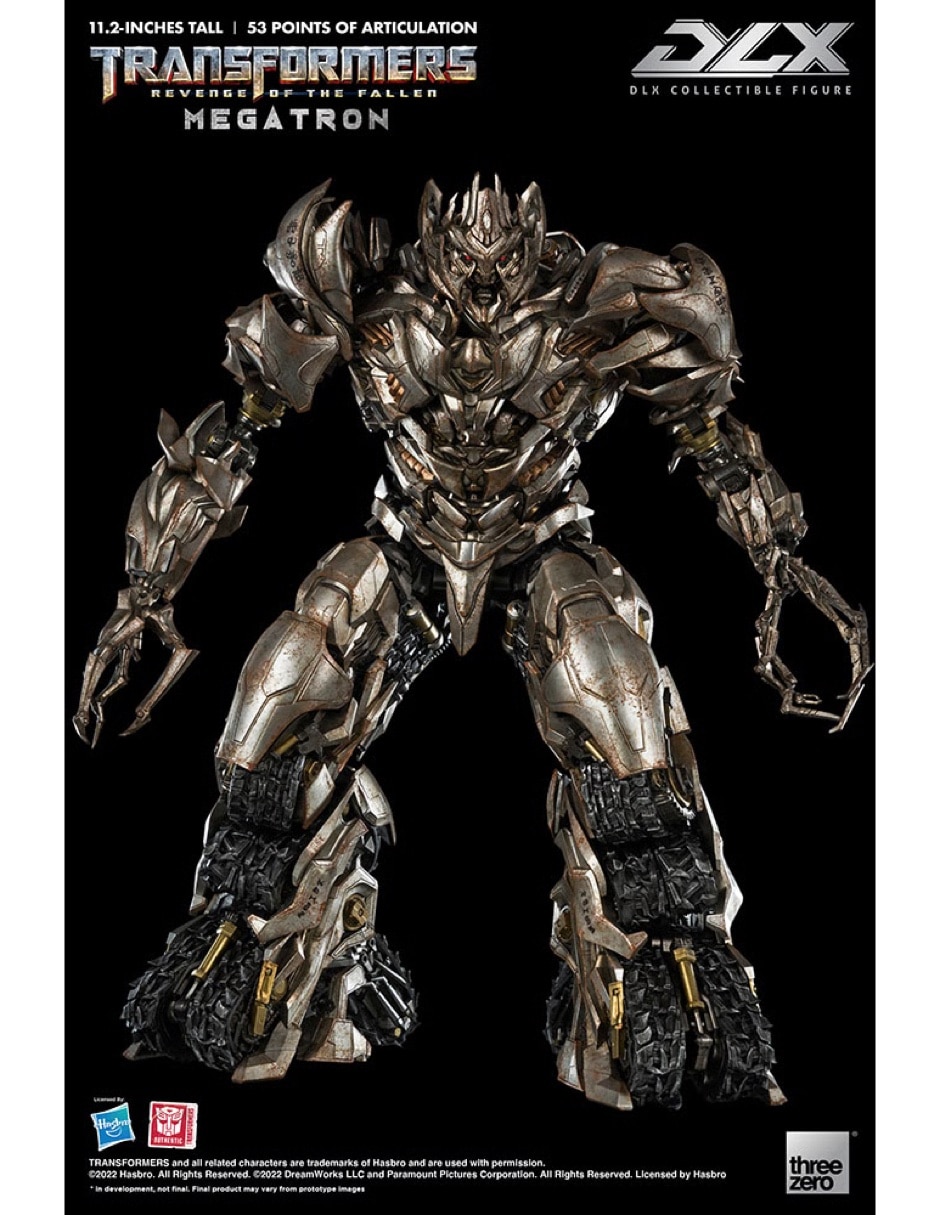 Figura de colección Sí Transformers Megatron Deluxe THREEZERO Con luz 7