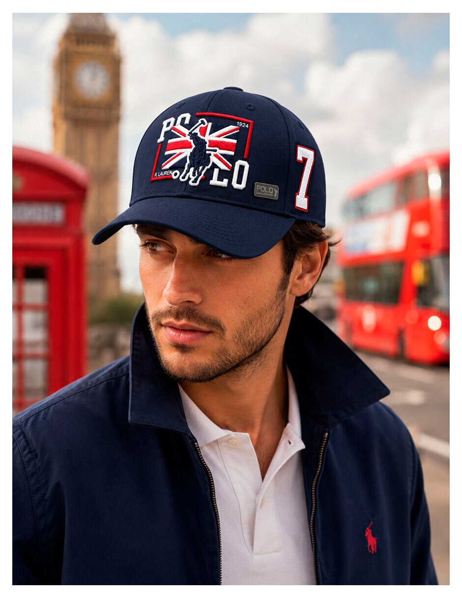 Gorra visera curva velcro casual para hombre 6