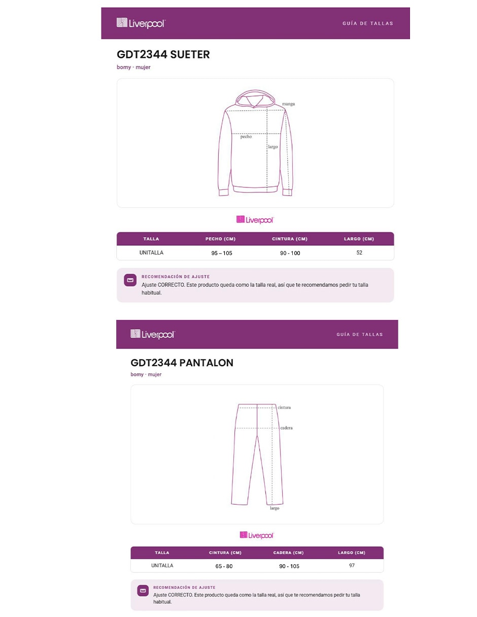 Conjunto Casual Tejido de Algodón para No aplica Mujer 3