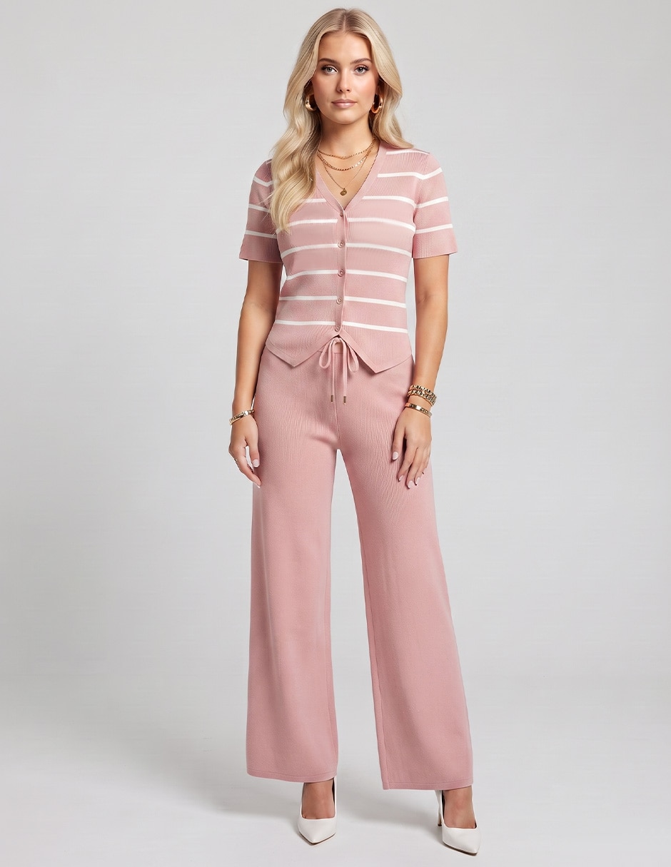 Conjunto Casual Tejido de Algodón para No aplica Mujer 1