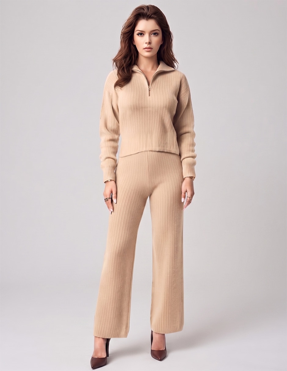 Conjunto Casual Tejido de Algodón para No aplica Mujer