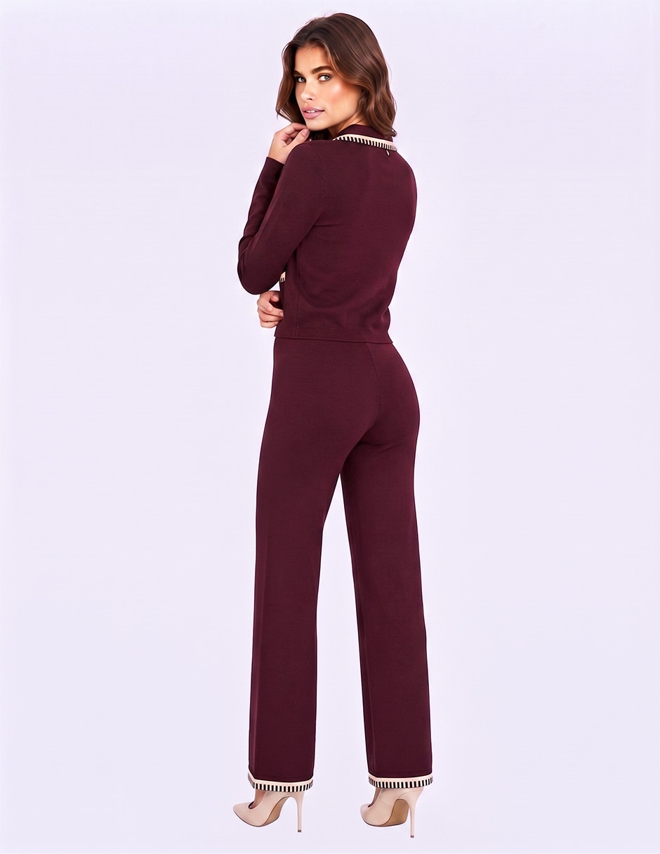 Conjunto tejido de algodón para mujer 4