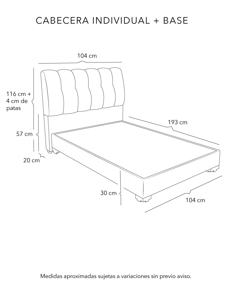 Cama de madera y tela 9