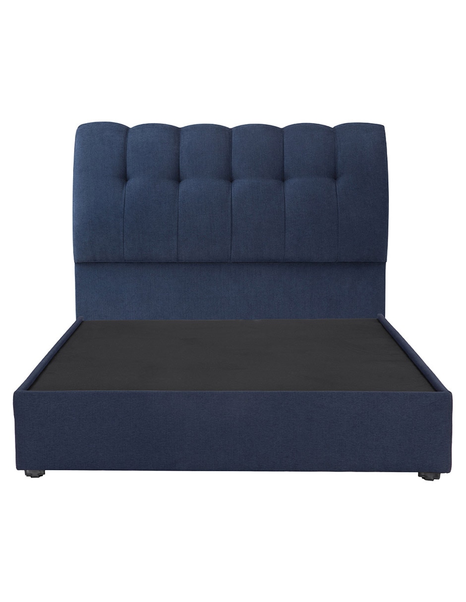 Cama de madera y tela 5