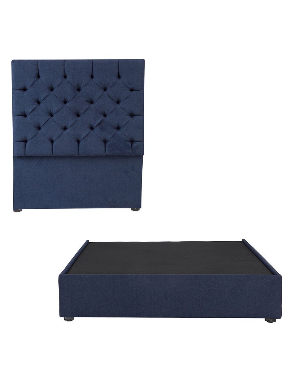 Cama de madera y tela 6