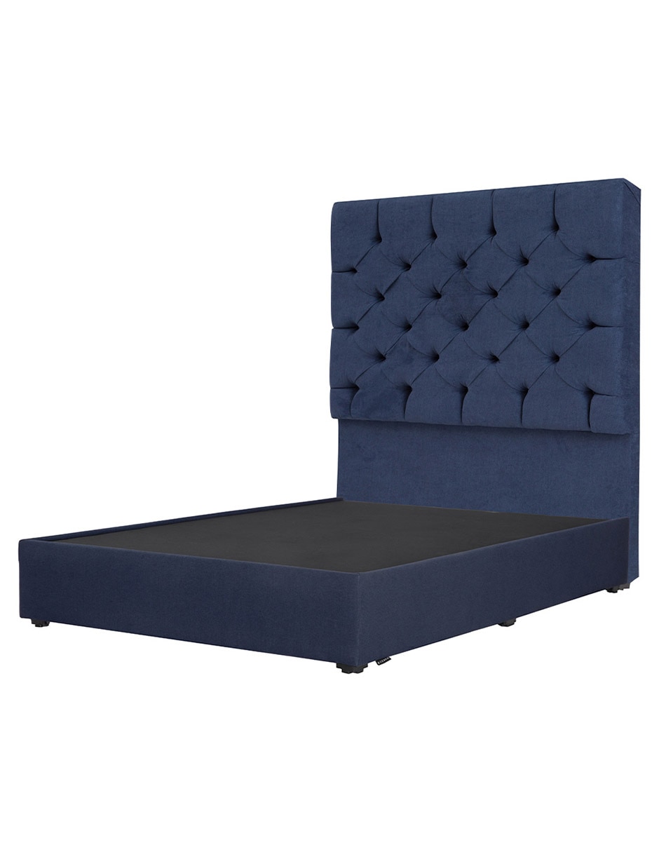 Cama de madera y tela 7