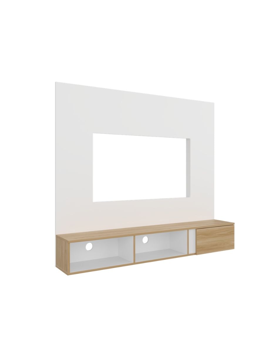 Mueble flotante para TV armable de MDP