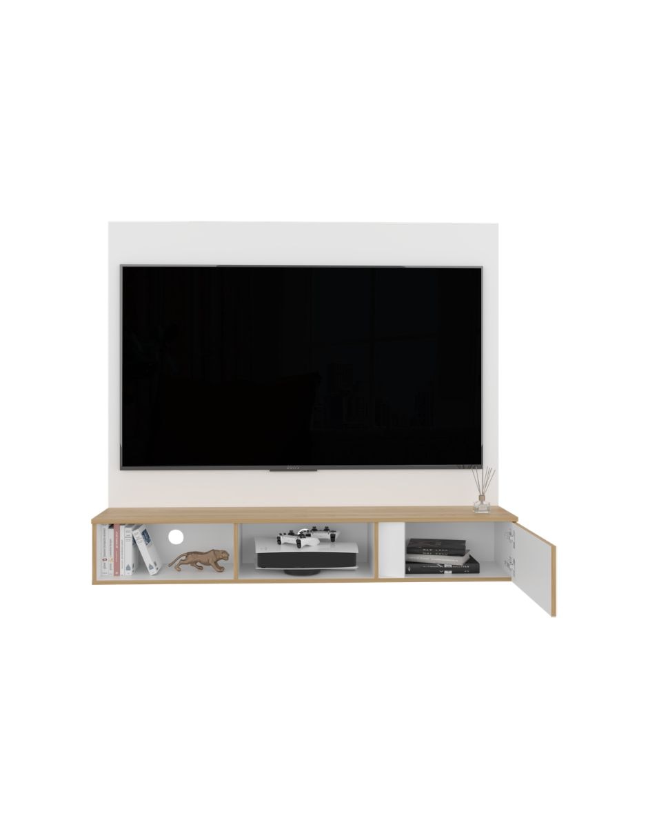 Mueble flotante para TV armable de MDP 8
